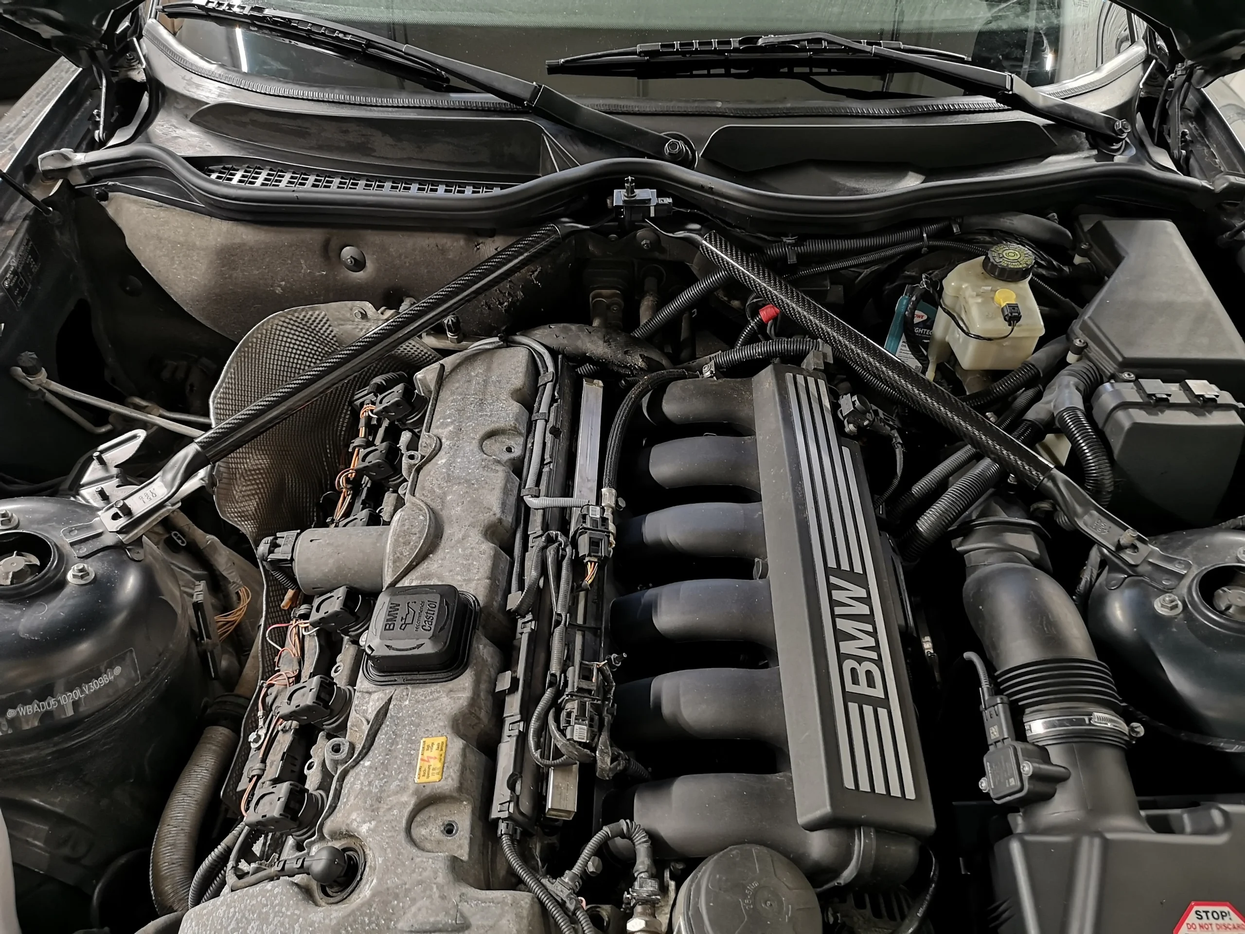 BMW Z4 E85 E86 Coupe CARBON Domstrebe VA vorne M tuning