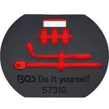 BORDWERKZEUG KNIEBRETT RESERVERAD-EINLAGE für DREHMOMENTSCHLÜSSEL RADWECHSEL PKW