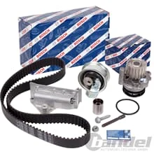 BOSCH 1987946475 ZAHNRIEMEN SATZ KIT mit WASSERPUMPE + SPANNDÄMPFER TDI