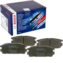 BOSCH BREMSBELÄGE HINTEN passend für HYUNDAI TERRACAN 2.9 - 3.5 I V6 CRDI 4WD