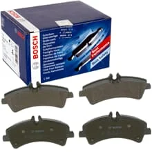 BOSCH BREMSBELÄGE HINTEN passend für MERCEDES SPRINTER 4,6-T VW CRAFTER 30-50