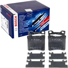 BOSCH BREMSBELÄGE HINTEN passend für MERCEDES VITO BUS KASTEN W638 BJ BEACHTEN