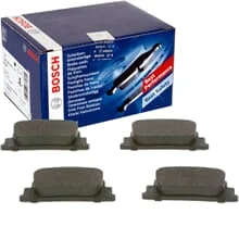BOSCH BREMSBELÄGE HINTEN passend für TOYOTA PRIUS LIFTBACK 1.5 BJ. BEACHTEN