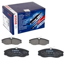 BOSCH BREMSBELÄGE SATZ VORDERACHSE PASSEND FÜR FORD MAVERICK NISSAN SERENA