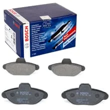 BOSCH BREMSBELÄGE VORDERACHSE passend für FIAT CINQUECENTO
