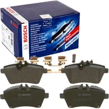 BOSCH BREMSBELÄGE VORDERACHSE passend für MERCEDES A-KLASSE W169 A BJ. BEACHTEN