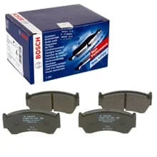 BOSCH BREMSBELÄGE VORDERACHSE passend für NISSAN ALMERA
