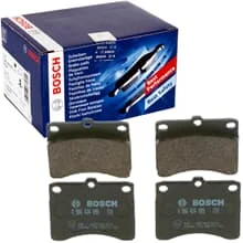 BOSCH BREMSBELÄGE VORNE passend für DAIHATSU CUORE PIAGGIO QUARGO PORTER KASTEN