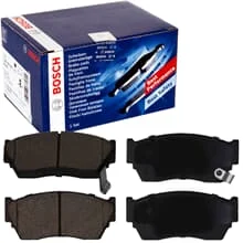 BOSCH BREMSBELÄGE VORNE passend für NISSAN 100NX SUNNY III HATCHBACK 1.4 - 1.6