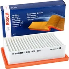 BOSCH LUFTFILTER LUFT-FILTEREINSATZ für RENAULT TWINGO SMART FORFOUR FORTWO