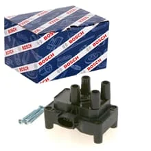 BOSCH ZÜNDSPULE passend für FORD COUGAR COURIER ESCORT FIESTA FOCUS FUSION