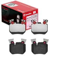 BREMBO BREMSBELÄGE HINTERACHSE PASSEND FÜR BMW 1 3 | P 06 059