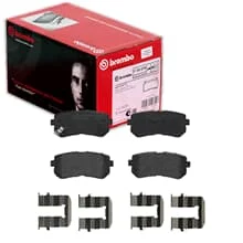 BREMBO BREMSBELÄGE HINTERACHSE PASSEND FÜR HYUNDAI I20 | P 30 046