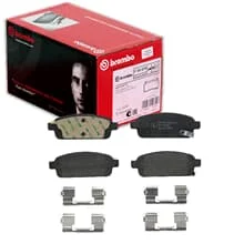 BREMBO BREMSBELÄGE HINTERACHSE PASSEND FÜR OPEL ASTRA ZAFIRA VAUXHALL ZAFIRA |