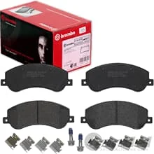 BREMBO BREMSBELÄGE KLÖTZE BREMSE VORNE für TDI + TSI VW AMAROK auch 4motion
