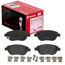 brembo BREMSBELÄGE passend für FIAT 500L OPEL CORSA