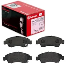 BREMBO BREMSBELÄGE VORDERACHSE PASSEND FÜR HONDA CITY CIVIC JAZZ LOGO | P 28 024