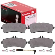 BREMBO BREMSBELÄGE + WARNKONTAKT HINTEN für MERCEDES AMG GT X290 C-KLASSE W205