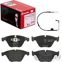 brembo BREMSBELÄGE + WARNKONTAKT VORNE passend für BMW X1 E84 nur xDrive/Allrad