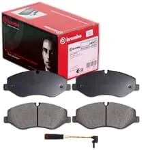 BREMBO BREMSBELÄGE + WARNKONTAKTE VORNE für MERCEDES V-KLASSE VITO eVITO W447