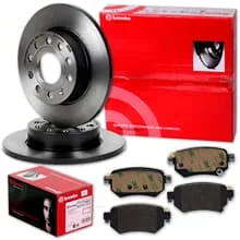 brembo BREMSSCHEIBEN 278mm + BELÄGE HINTEN für MAZDA 6 Limo Kombi GJ GL ab 2012