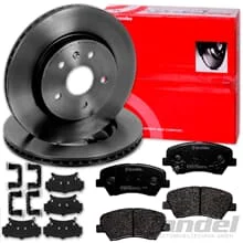 brembo BREMSSCHEIBEN 280mm + BELÄGE VORNE für HYUNDAI i30 GD + VELOSTER FS