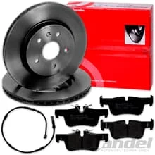 brembo BREMSSCHEIBEN 300mm + BELÄGE HINTEN passend für MINI F60 F54 COUNTRY/CLUB