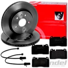 brembo BREMSSCHEIBEN 345mm + BELÄGE VORNE passend für AUDI Q5 8R