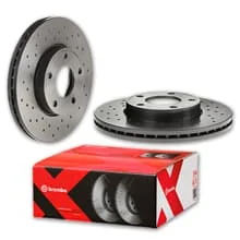 brembo SPORT BREMSSCHEIBEN VORNE passend für BMW 5er E60 E61 6er E63 E64