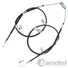 BREMSSEIL SEILZUG FESTSTELLBREMSE HINTEN passend für OPEL ADAM 14-ZOLL (POC JQ3)