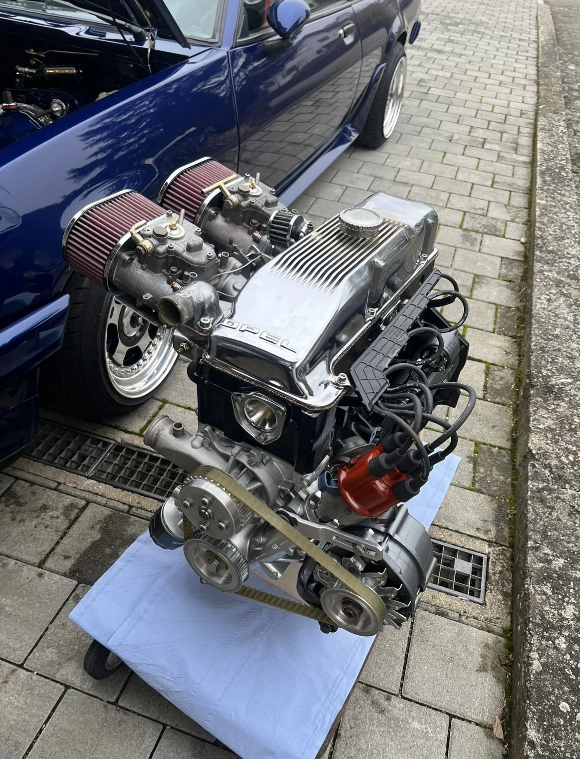 Cih Manta mantzel Motor 2,8 Liter Weber 50mm