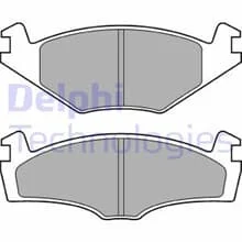 DELPHI BREMSBELÄGE SATZ VORDERACHSE FÜR SEAT CORDOBA IBIZA SKODA FELICIA VW POLO