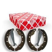 FEBI BILSTEIN BREMSBACKEN-SATZ HINTERACHSE PASSEND FÜR AUDI 80 90 SEAT AROSA