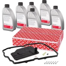 FEBI ÖLWECHSELSET AUTOMATIKGETRIEBE FÜR 7GANG passend für MERCEDES C-KLASSE W204