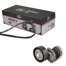 GATES KEILRIPPENRIEMEN-SATZ passend für AUDI A1 A3 Q3 TT SEAT ALHAMBRA ALTEA