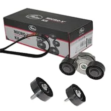 GATES KEILRIPPENRIEMEN-SATZ passend für JAGUAR E-PACE F-PACE F-TYPE XE XF LAND