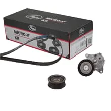 GATES KEILRIPPENRIEMEN-SATZ passend für MERCEDES-BENZ C-KLASSE E-KLASSE