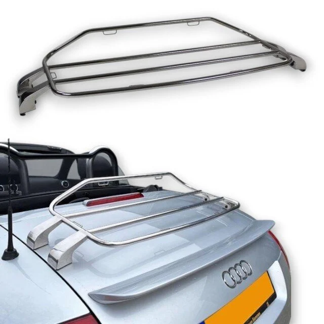 Gepäckträger Heckträger für Audi TT Roadster 8N 1999-2005 Sondermodell Chrom