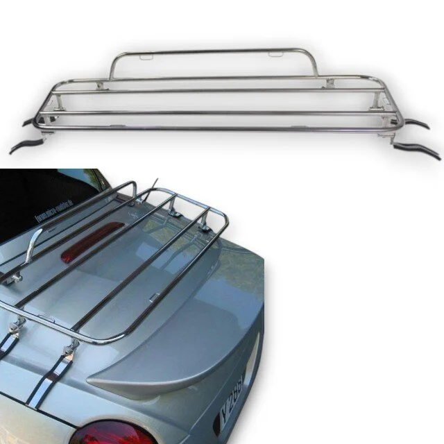 Gepäckträger Heckträger für Daihatsu Copen 2003-2013 Chrom