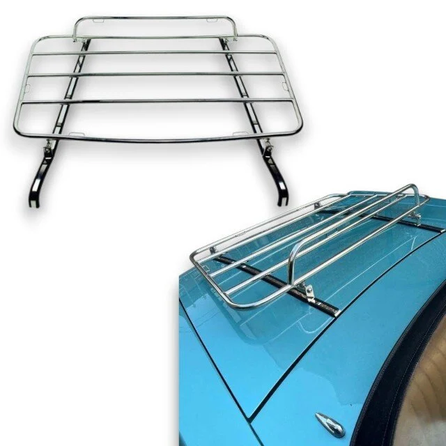 Gepäckträger Heckträger für Fiat 124 Spider 1966-1985 Chrom