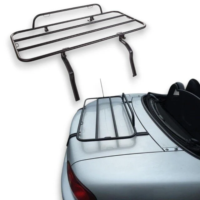 Gepäckträger Heckträger für Mazda MX-5 NB Roadster 1998-2005 schwarz