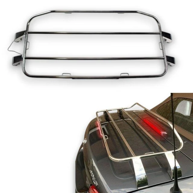 Gepäckträger Heckträger für Mazda MX-5 NC Coupé 2006-2014 Chrom