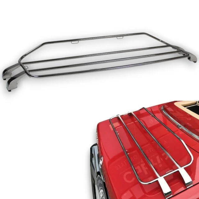 Gepäckträger Heckträger für Mercedes SL R107 1972-1989 Sondermodell Chrom