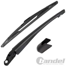 HECKSCHEIBENWISCHER + WISCHERARM KAPPE passend für HINTEN OPEL CORSA C MERIVA