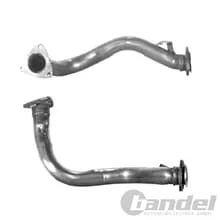 HOSENROHR ABGASROHR VERBINDUNGSROHR passend für AUDI COUPE CABRIO V6 2.6 RECHTS