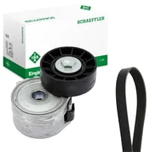 INA KEILRIPPENRIEMEN-SATZ GENERATORFREILAUF PRÜFEN UND GGF. ERNEUERN passend