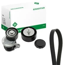 INA KEILRIPPENRIEMEN-SATZ passend für NISSAN CUBE EVALIA MICRA NOTE NV200 TIIDA