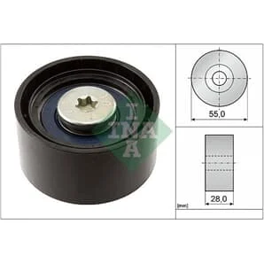 Ina Umlenkrolle für Keilrippenriemen BMW 1er 3er 5er 7er X1 X3 X5 X6 2,0