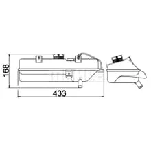 MAHLE KÜHLMITTEL-AUSGLEICHSBEHÄLTER passend für CITROËN JUMPER PEUGEOT BOXER |