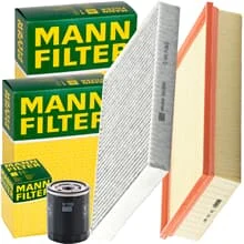 MANN FILTER INSPEKTIONSPAKET passend für 2.0 TDI BiTDI VW T5 T6 BUS 180 PS